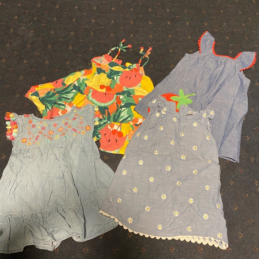 Bundle of 2T dresses